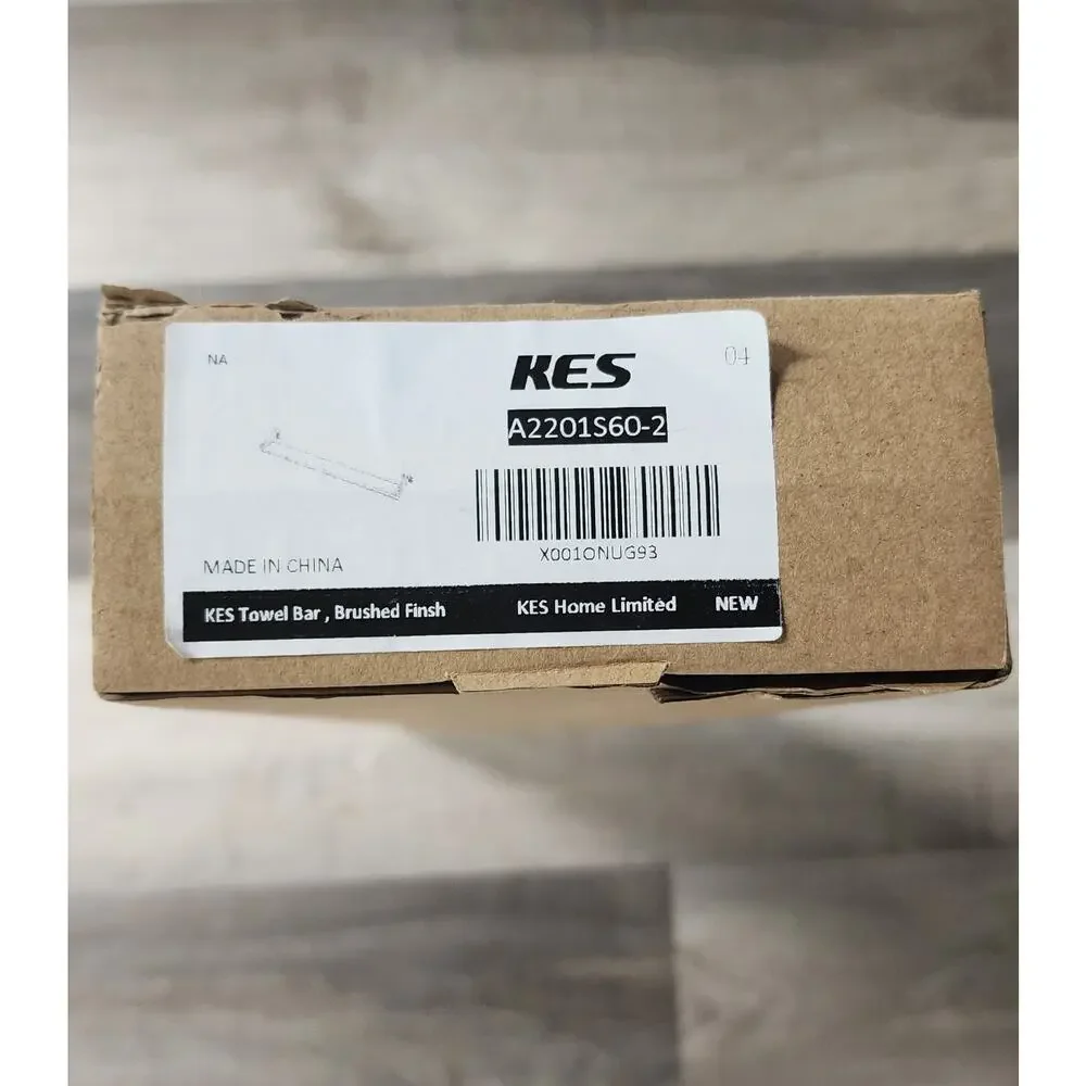 NEW IN BOX! KES Modern Towel Bar Holder with Double Rod 23 Inch Brushed Nickel